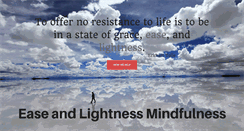 Desktop Screenshot of easeandlightness.com